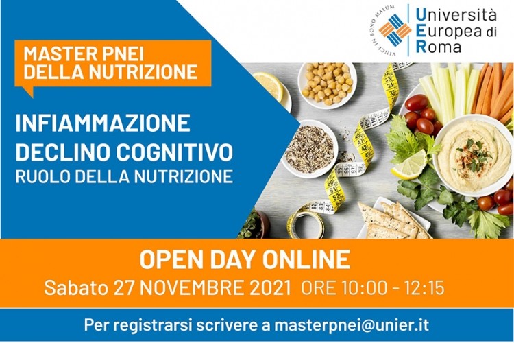 Infiammazione e declino cognitivo. Sabato 27 novembre un seminario sulle nuove conoscenze nutrizionali per controllarlo