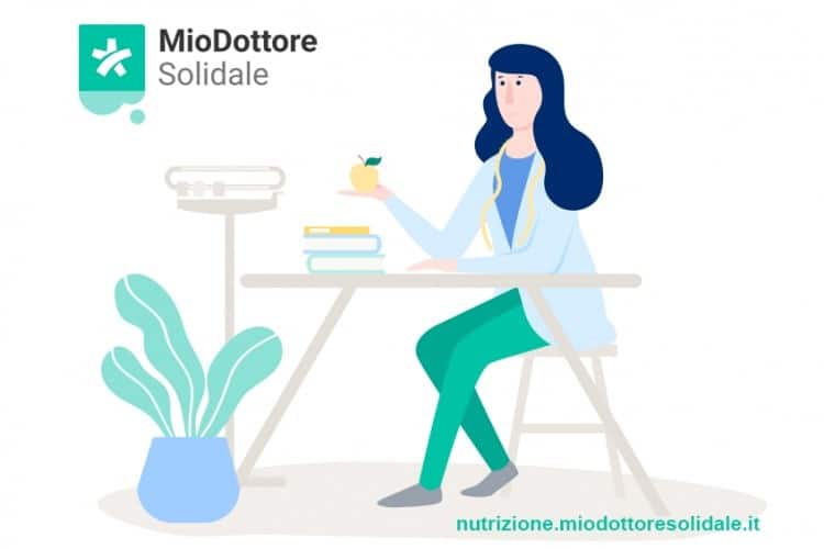 MioDottore Solidale: per tutto il mese di maggio prime visite specialistiche alimentari gratuite