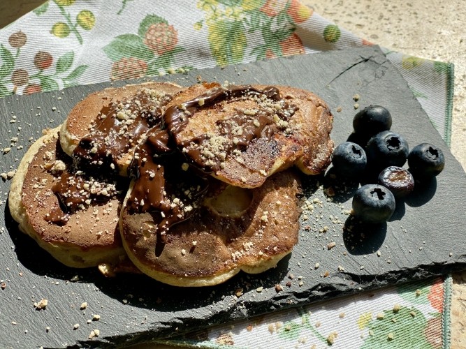 Pancakes gluten free di banana