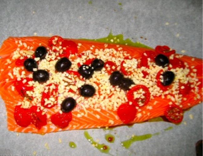 Salmone al forno