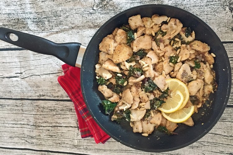 Straccetti di pollo al limone e senape