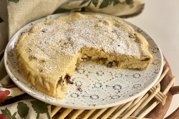 Torta di ricotta e farina di avena